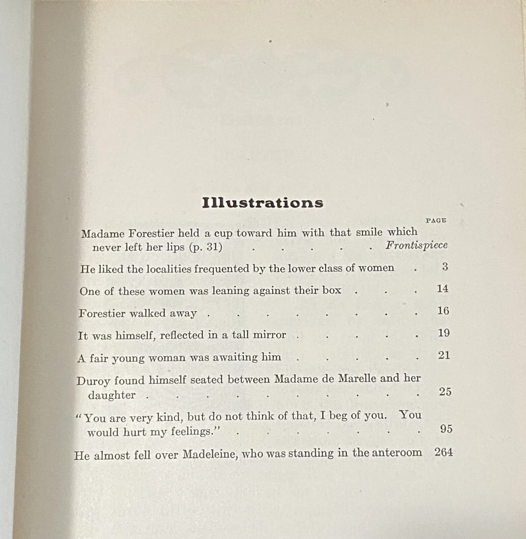 Guy De Maupassant Bel-Ami, Mademoiselle Pearl Vol.V 1910 Ltd. Ed. #173 Pearson - 7