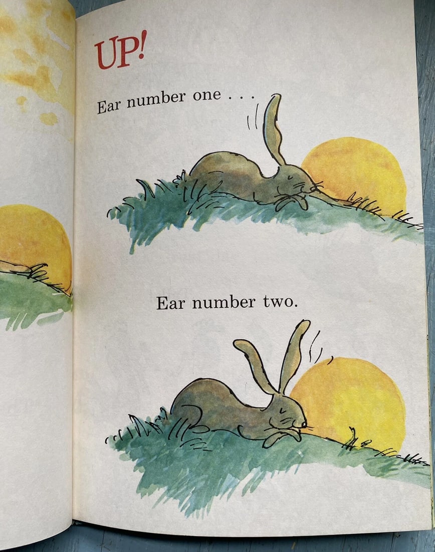 Great Day for Up Bright & Early Grolier BC 1st Edition Hardcover Dr. Seuss 1974 - 9