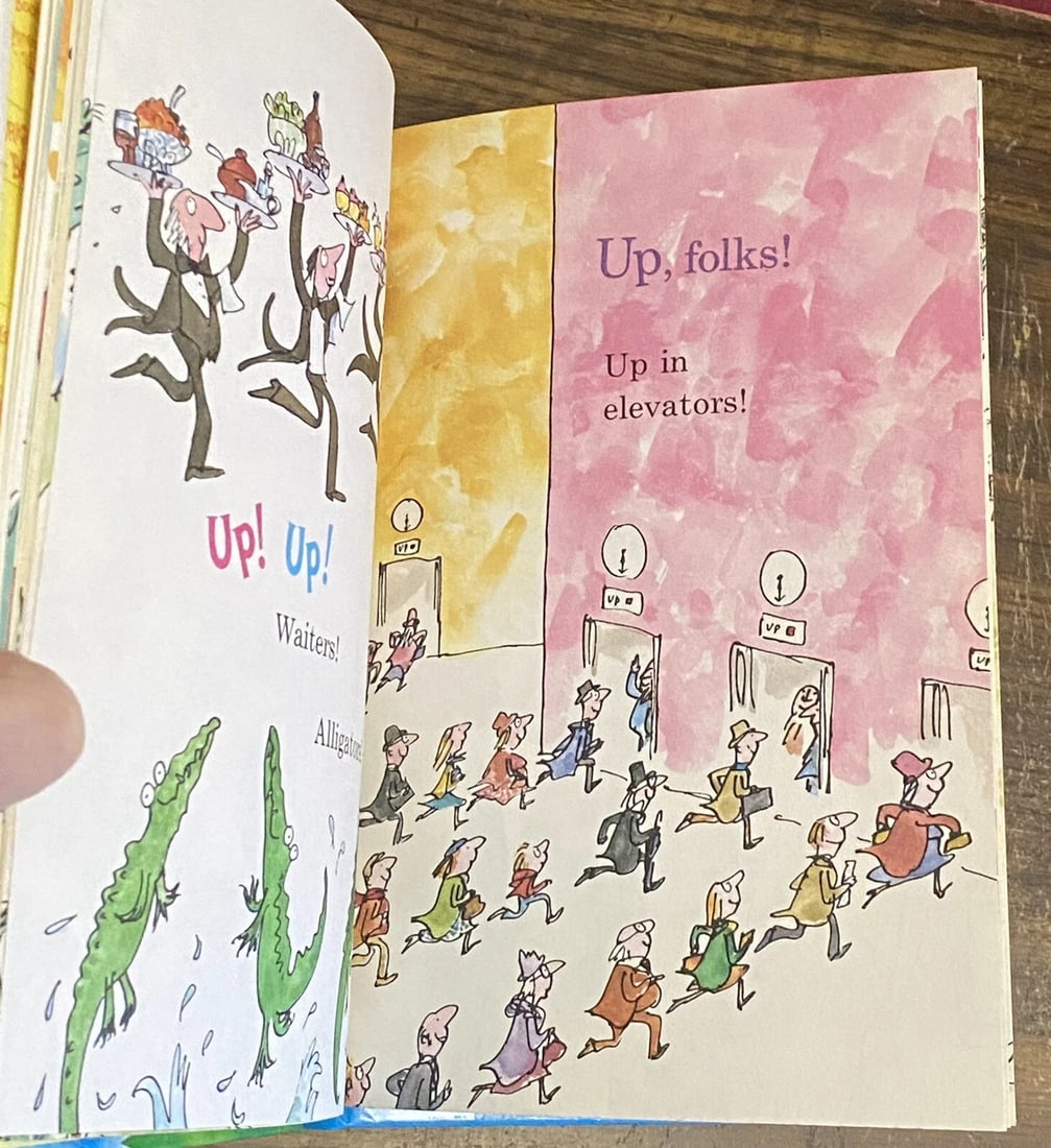 Dr Seuss Great Day for Up First Edition 1975 Early Print OP 123 Near Fine - 11