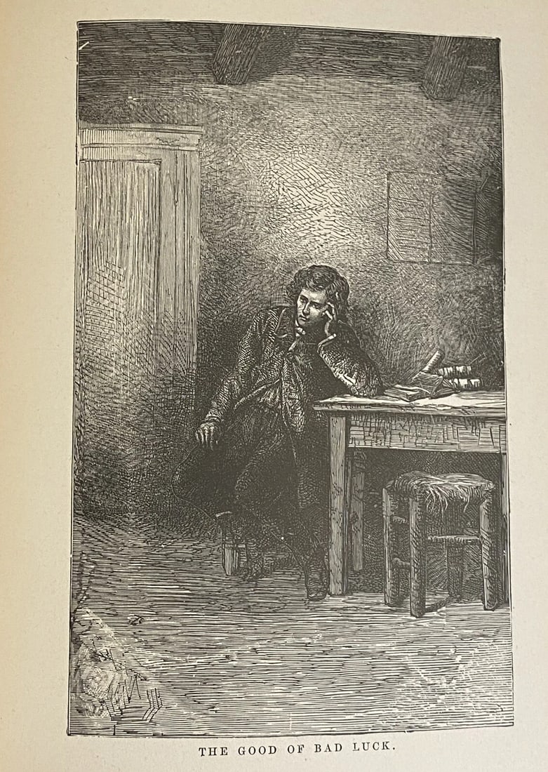 Les Miserables Victor Hugo Vol. III Illustrated 1886 Library Edition HC VGood - 14