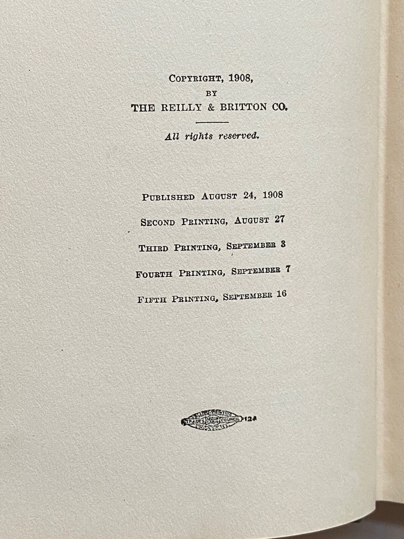 Antique Book A LITTLE BROTHER OF THE RICH: Patterson 1908 112 Years Old HC + - 6