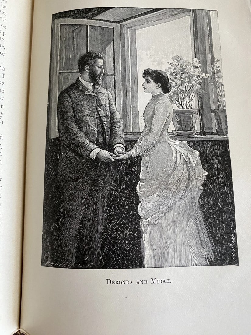 George Eliot's Works Vol. I Daniel Deronda Published by Lovell, Coryell HC 1893 - 11