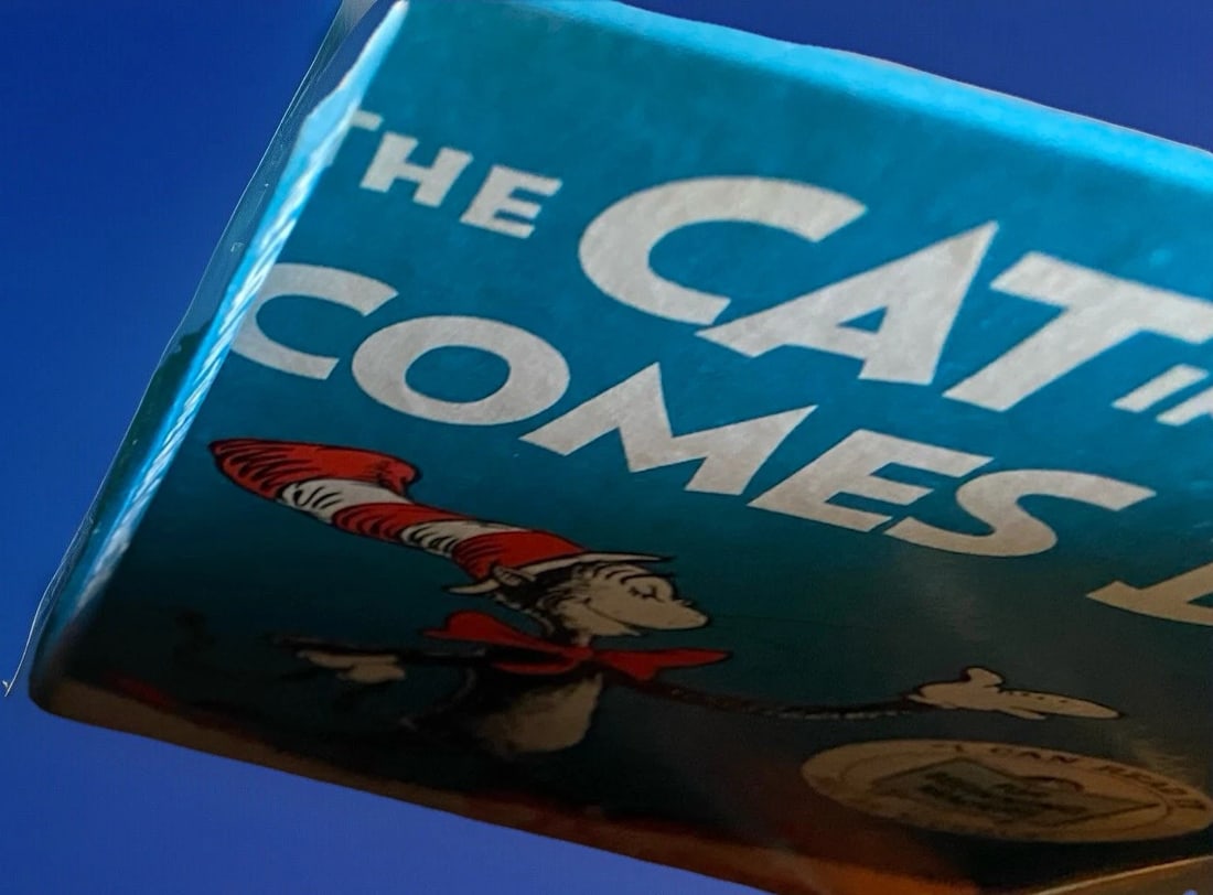 The Cat in the Hat Comes Back 1st Edition Dr Seuss Dust Jacket 1958 Very Good - 14