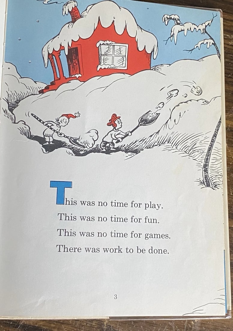 The Cat in the Hat Comes Back 1st Edition Dr Seuss Dust Jacket 1958 Very Good - 7