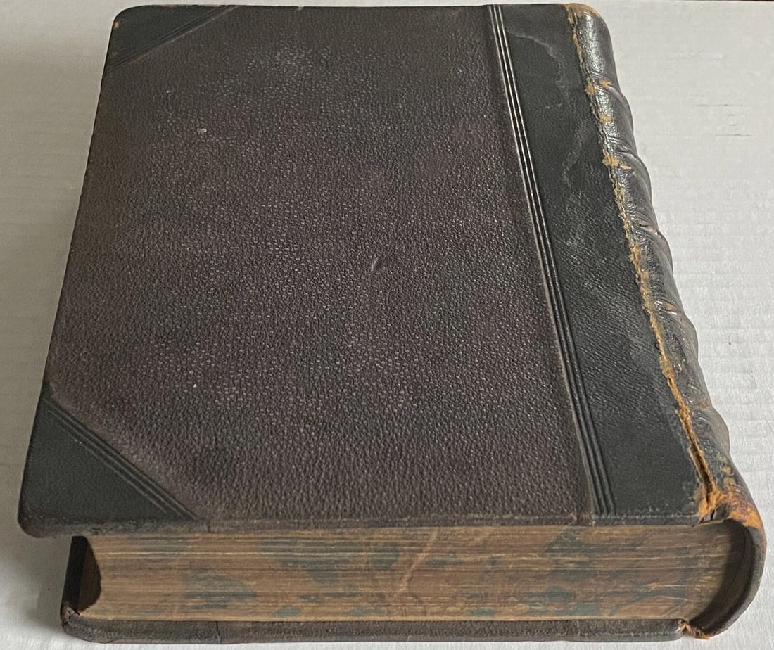 CASQUET OF LITERATURE 1875 VOL. I-II in 1 Volume Partial Leather Gibbon BLACKIE - 10