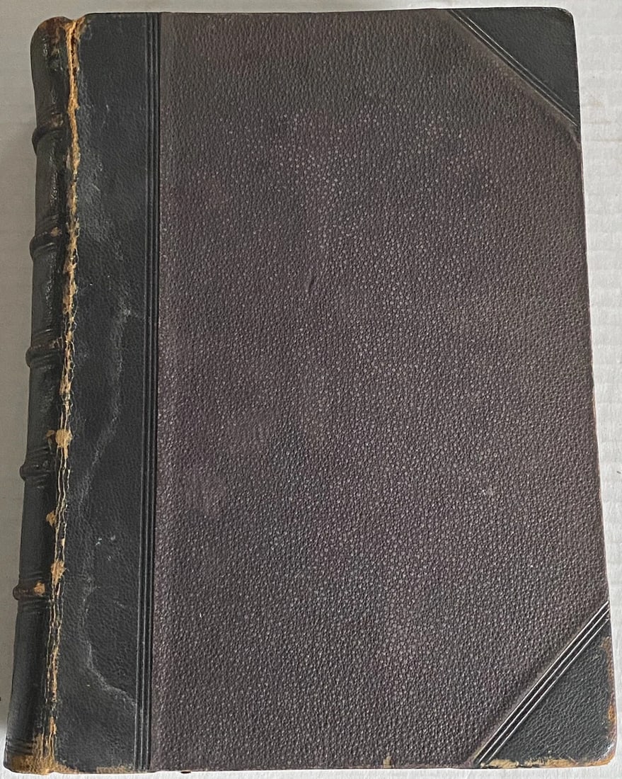 CASQUET OF LITERATURE 1875 VOL. I-II in 1 Volume Partial Leather Gibbon BLACKIE - 11