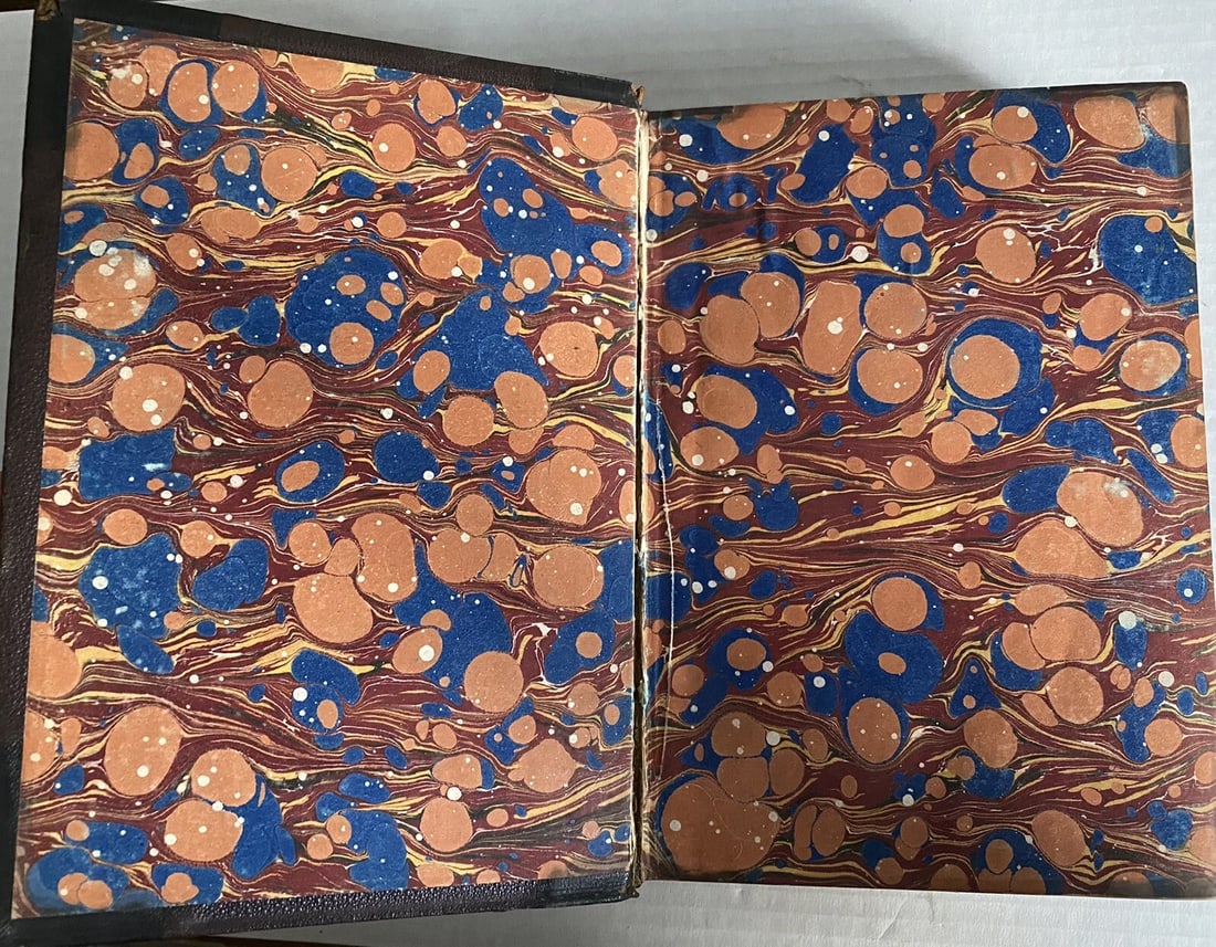 CASQUET OF LITERATURE 1875 VOL. I-II in 1 Volume Partial Leather Gibbon BLACKIE - 8