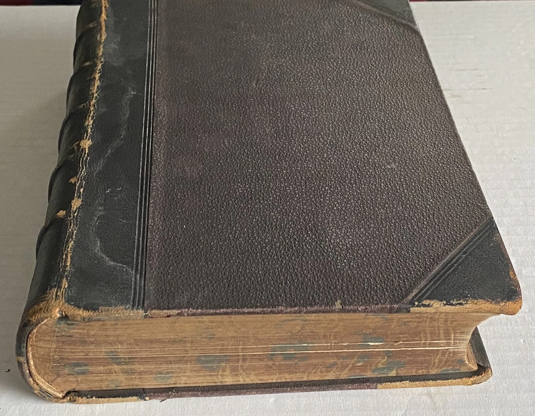 CASQUET OF LITERATURE 1875 VOL. I-II in 1 Volume Partial Leather Gibbon BLACKIE - 9