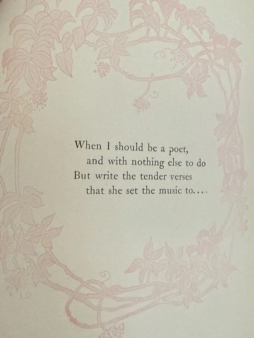 An Old Sweetheart of Mine James Whitcomb Riley 1902 Illustrated HC BobbsMerrill - 13