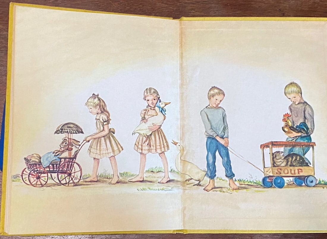 T L McCready, Jr. INCREASE RABBIT 1st Edition 1958 HC Illustrations Tasha Tudor - 12