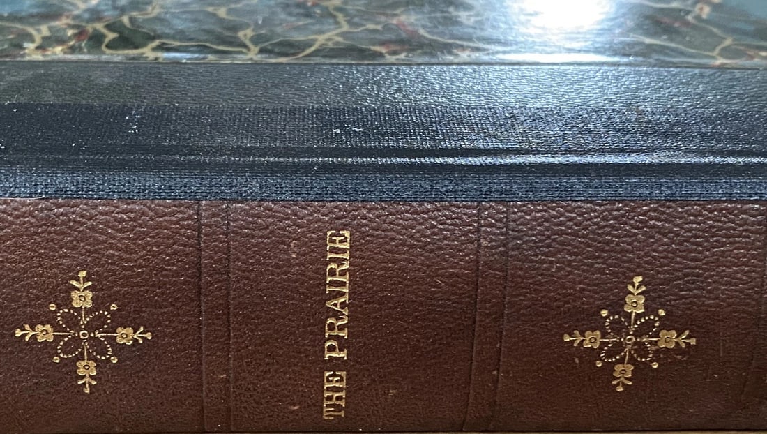 James Fenimore Cooper THE PRARIE 1898 Leather Stocking Tales Fireside Antique - 10