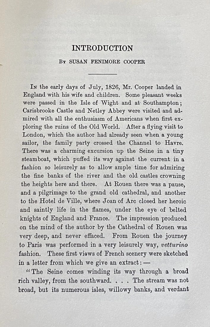 James Fenimore Cooper THE PRARIE 1898 Leather Stocking Tales Fireside Antique - 8
