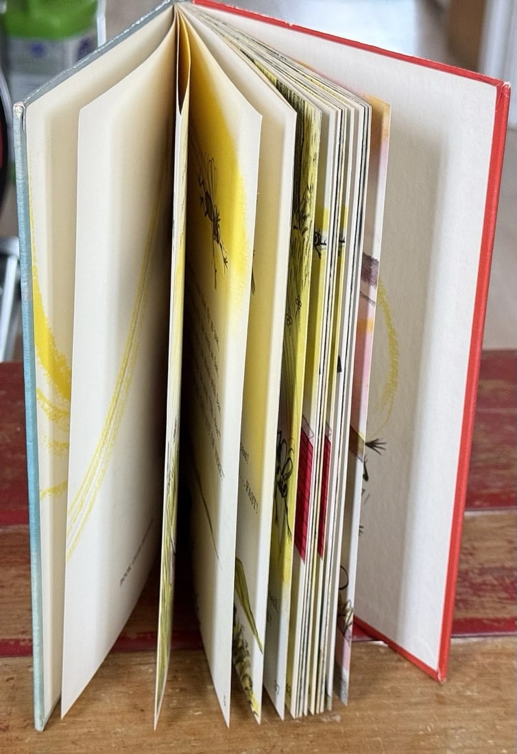 Dr. Seuss A Fly Went By 1958 Beginner Book BC Ed.Mike McClintock 1st Ed/Printing - 13