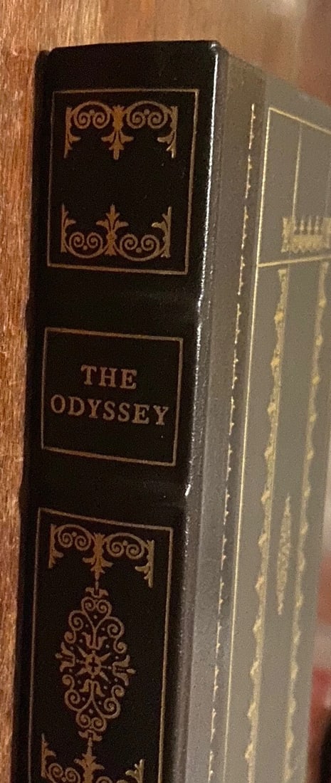 The Odyssey, Homer (Franklin Library, 1979) 1st Edition, 1st Printing. As New! - 8