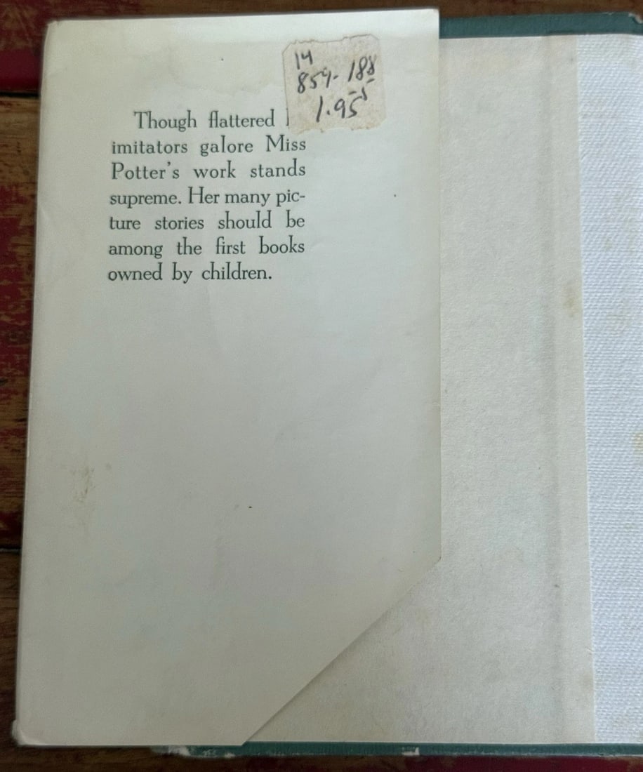 The Tale of Jemima Puddle-Duck by Beatrix Potter, Frederick Warne 1st Thus/1st - 8