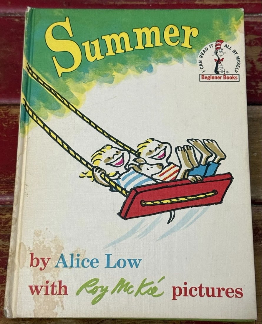 Summer By Alice Low 1963 BC Edition Hardcover Beginner Books 1st Edition/Print: Title: Summer By Alice Low 1963 BC Edition Hardcover Beginner Books 1st Edition/Print Description: Summer is a hardcover Beginner’s Books children's book published by Random House in 1963. It is a f