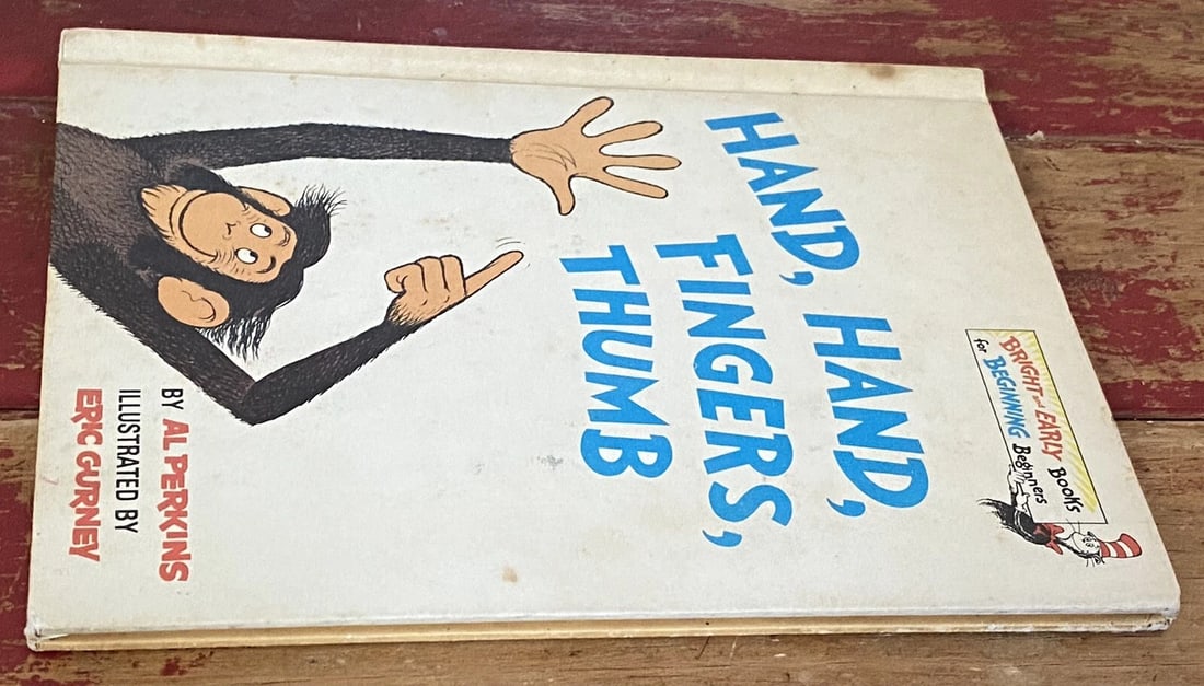 Hand, Hand, Fingers, Thumb 1969 by Al Perkins Book Club Edition Dr. Seuss VGood - 14