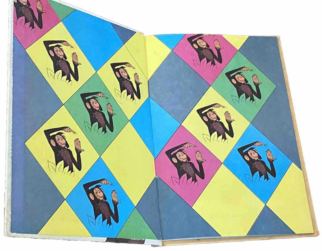 Hand, Hand, Fingers, Thumb 1969 by Al Perkins Book Club Edition Dr. Seuss VGood - 7