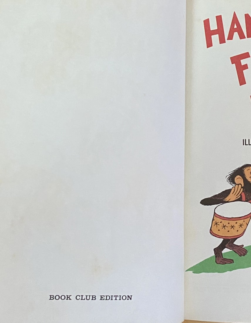 Hand, Hand, Fingers, Thumb 1969 by Al Perkins Book Club Edition Dr. Seuss VGood - 8