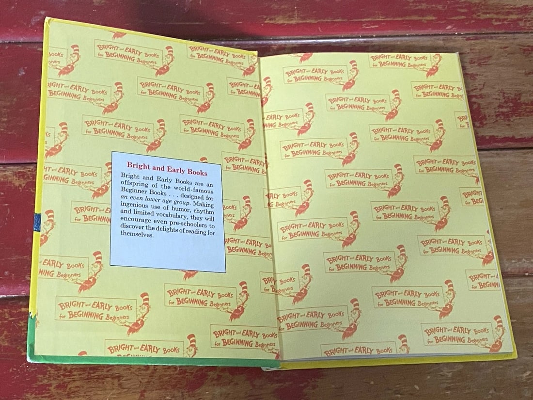 (Dr.Seuss) Theo LeSieg HOOPER HUMPERDINK? NOT HIM! 1976 1st BC Ed.6th Print RARE - 7