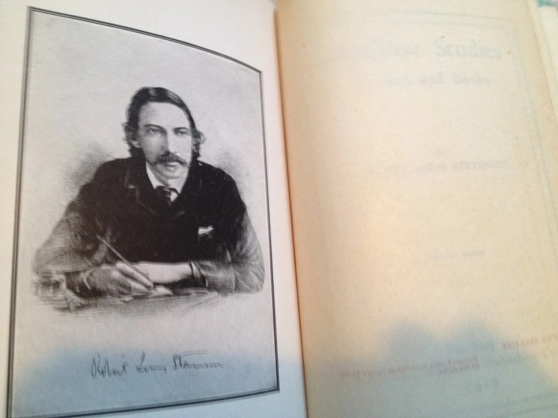 FAMILIAR STUDIES BY ROBERT L STEVENSON MEDALLION ED. HC 1916 NY:Current Lit. - 6