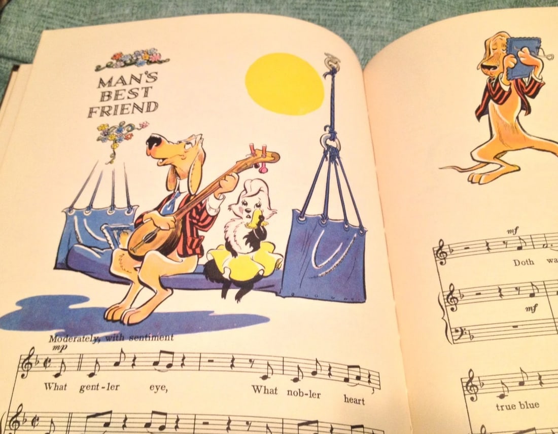 SONGS OF THE POGO by Walt Kelly with Norman Monath 1956 1st Printing HC - 7