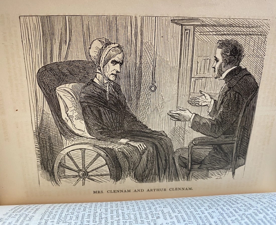 Dickens' Works Illustrated Little Dorrit James R. Osgood & Co. Boston 1875 HC - 11