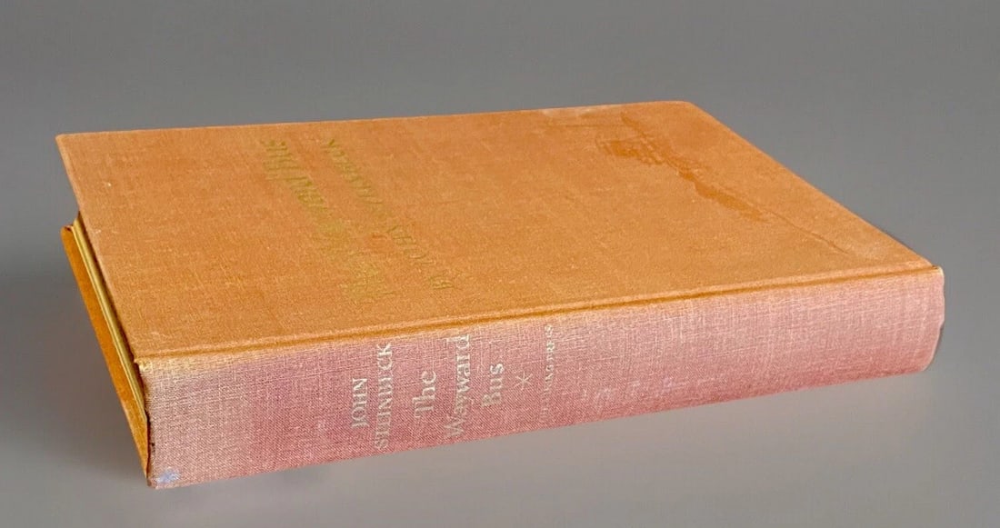 1947 1st Edition/Printing "THE WAYWARD BUS" by John Steinbeck Viking Press HC - 5
