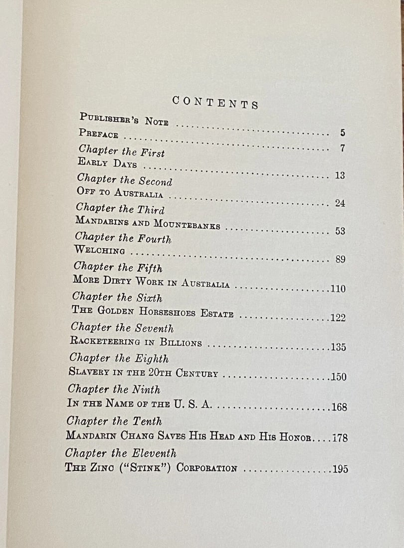 THE STRANGE CAREER of MR. HOOVER UNDER TWO FLAGS 1931 1st/9th HC IllustVery Good - 12