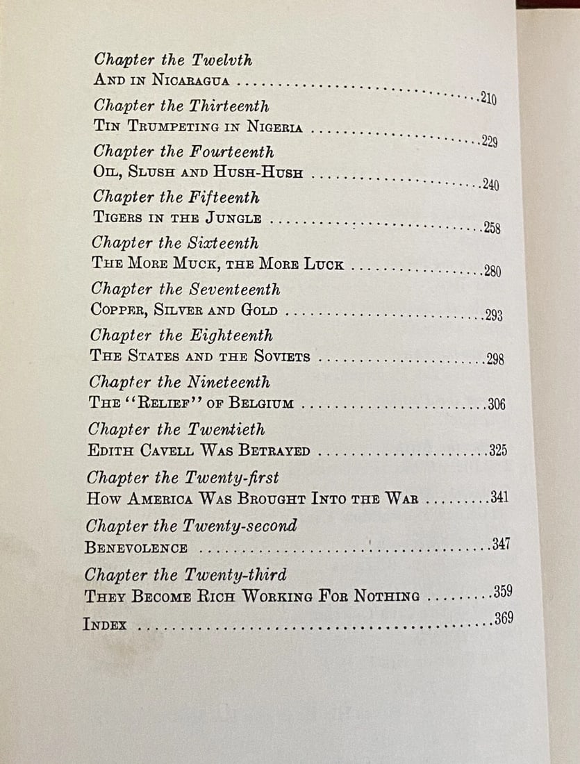 THE STRANGE CAREER of MR. HOOVER UNDER TWO FLAGS 1931 1st/9th HC IllustVery Good - 13