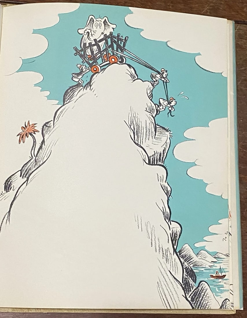 Horton Hatches the Egg 1940 First Ed Dr. Seuss First Ed HC/ DJ Near Fine/Good - 12