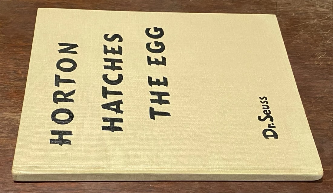 Horton Hatches the Egg 1940 First Ed Dr. Seuss First Ed HC/ DJ Near Fine/Good - 15
