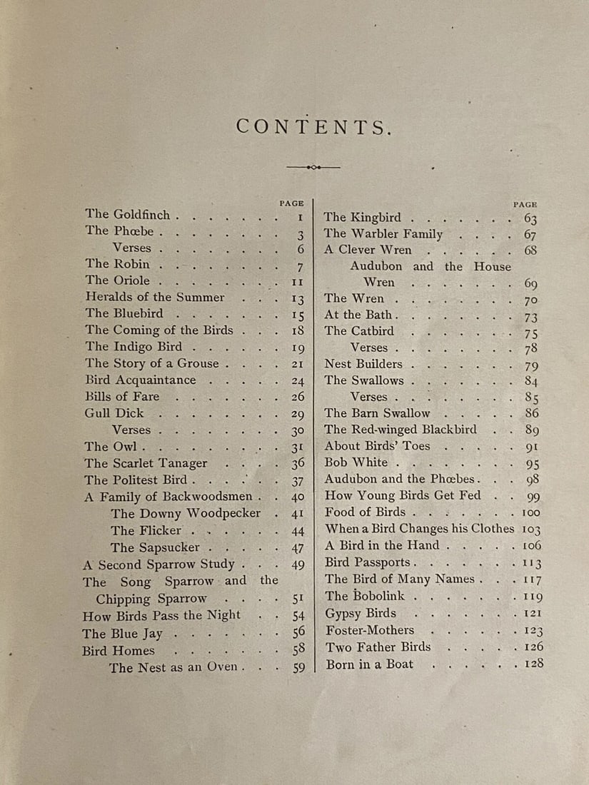 BIRD WORLD Stickney & Hoffmann 1st Ed. 1898HC Ginn & Co. ForChildren Illustrated - 9