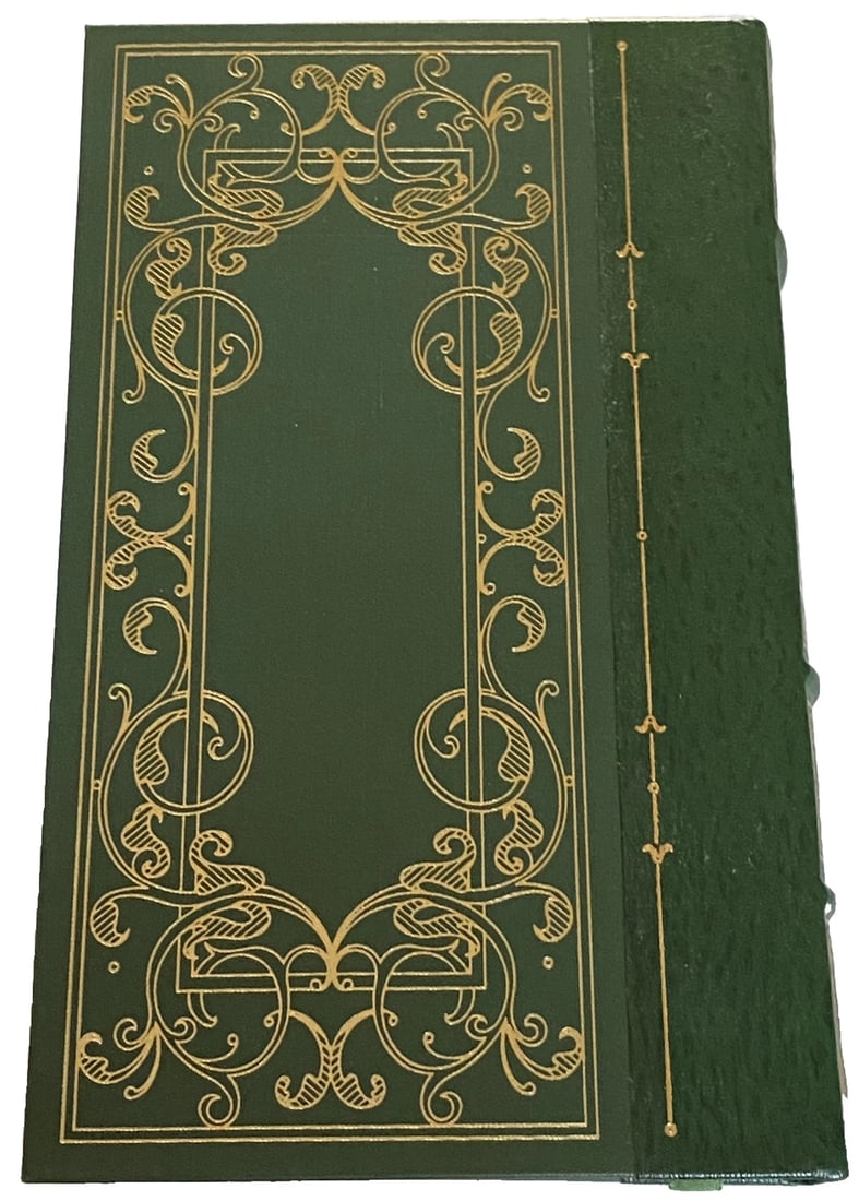 Canterbury Tales by Geoffrey Chaucer The Franklin Library Deluxe Leatherbound - 5