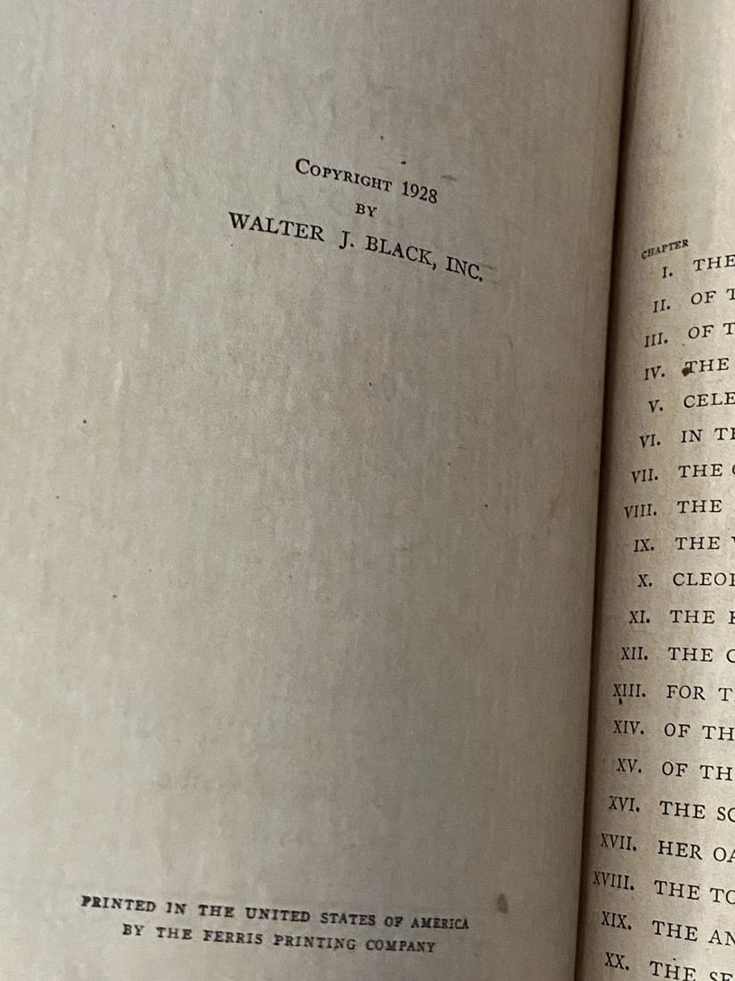 The Works Of H. Rider Haggard One Vol. 4 Stories 1928 Rare Leather Bound Black - 12