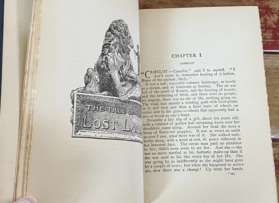 A Connecticut Yankee In King Arthur’s Court MarkTwain 1899Authors Nat’l Ed HC - 13