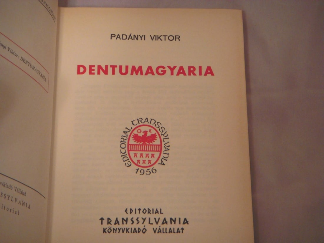 DENTUMAGYARIYA: MAGYA TORTENELMI TANULMANY SOROZAT Vol.I Padanyi Viktor - 6
