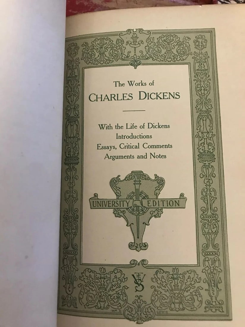 The Works Of Charles Dickens Vol. XVI University Edition 1911 University Society - 10