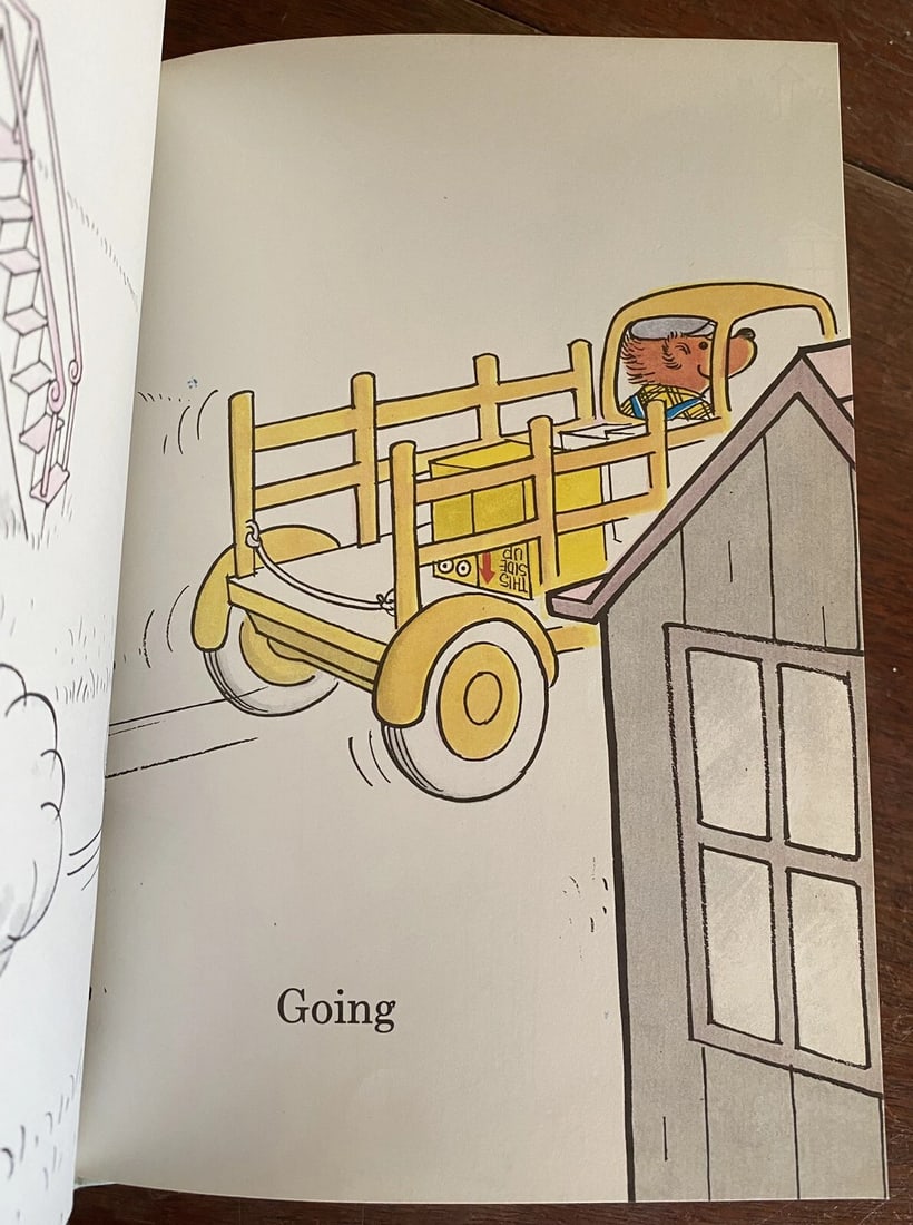 1968 Vtg Inside Outside Upside Down, Stan & Jan Berenstain Book Club 1st LM VG - 11