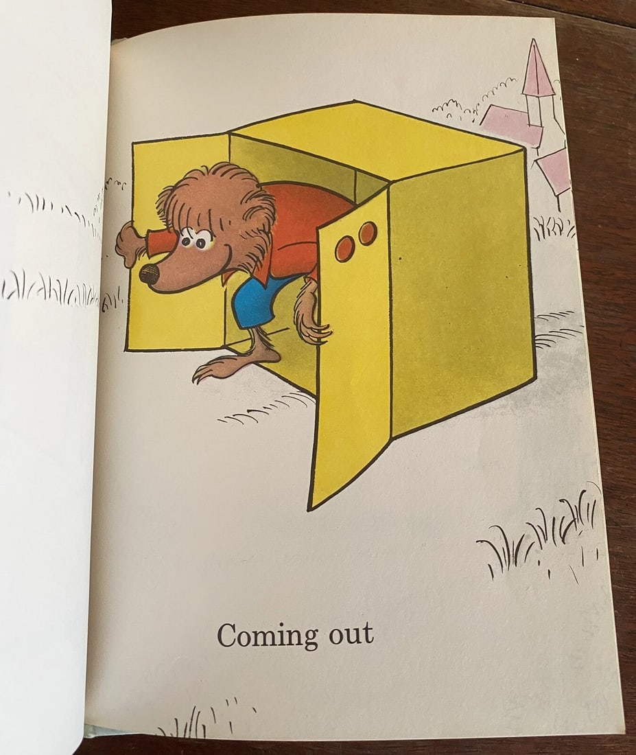 1968 Vtg Inside Outside Upside Down, Stan & Jan Berenstain Book Club 1st LM VG - 12