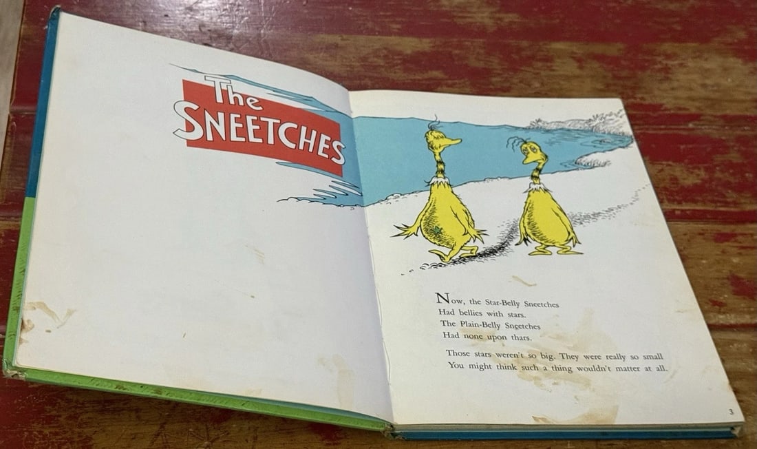 The Sneetches and Other Stories by Dr. Seuss 1961 Hardcover Random House - 10