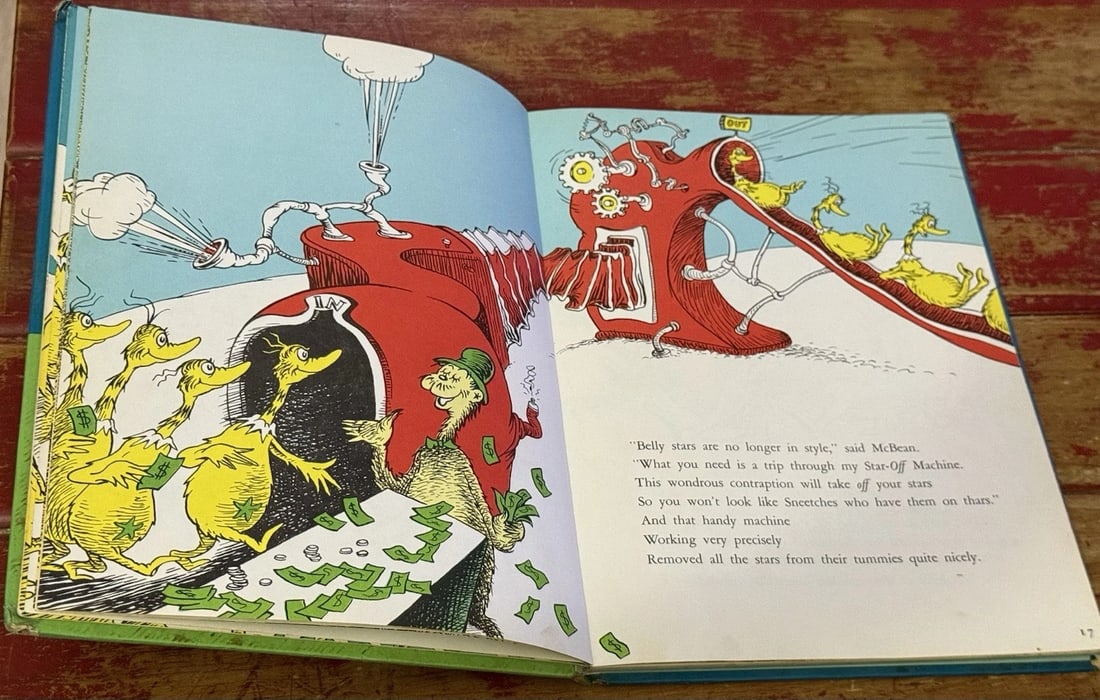 The Sneetches and Other Stories by Dr. Seuss 1961 Hardcover Random House - 9