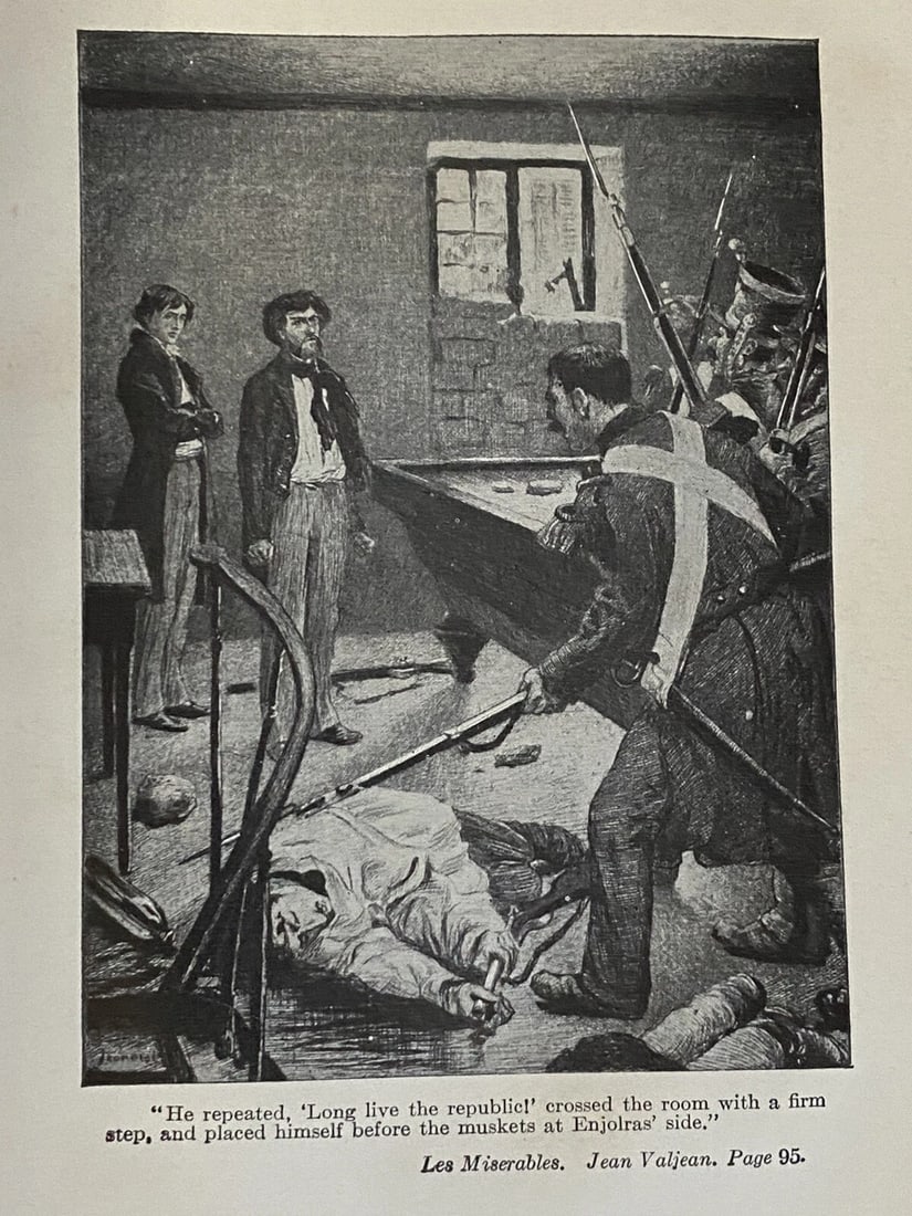 Victor Hugo Les Miserables Book V, I Hans Of Iceland UnivSociety Illust. 1800’s - 4