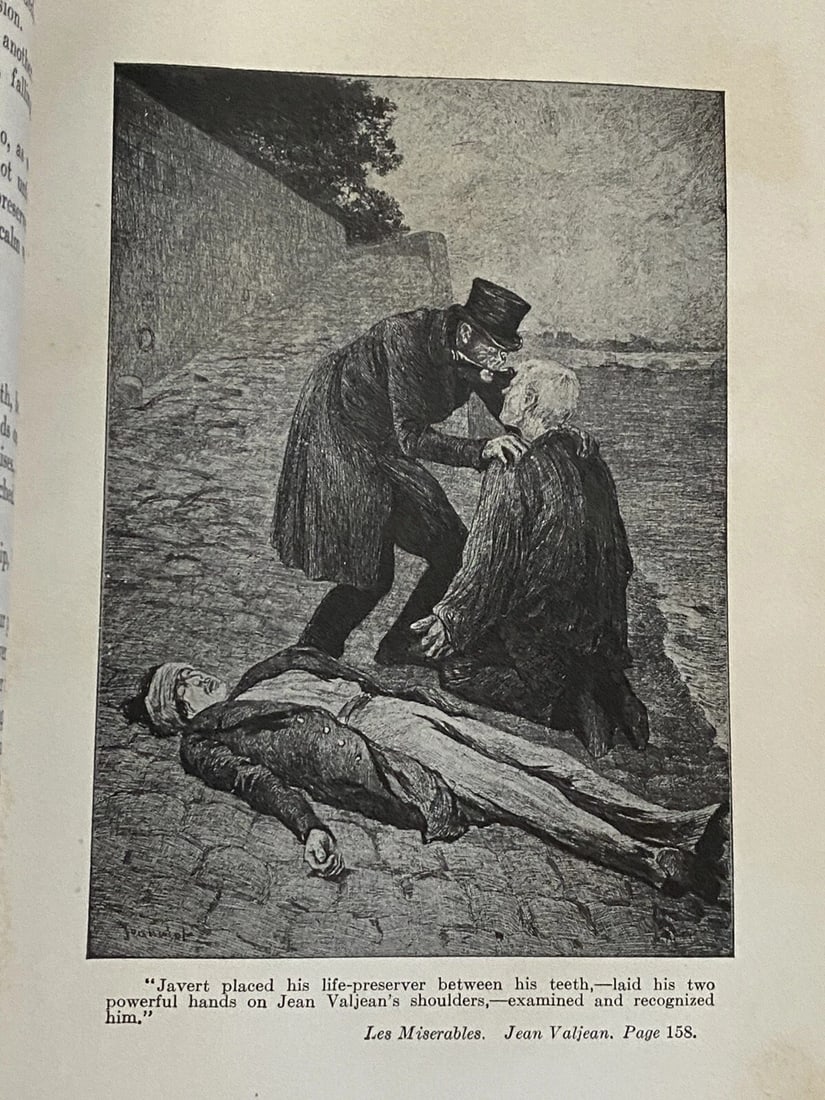 Victor Hugo Les Miserables Book V, I Hans Of Iceland UnivSociety Illust. 1800’s - 7