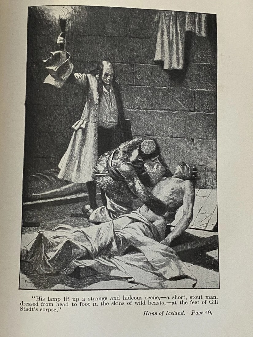 Victor Hugo Les Miserables Book V, I Hans Of Iceland UnivSociety Illust. 1800’s - 8