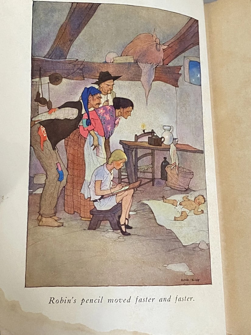 Robin and Tito Mabel L. Robinson 1930 Children’s Antique Book First Ed/Print GC - 2