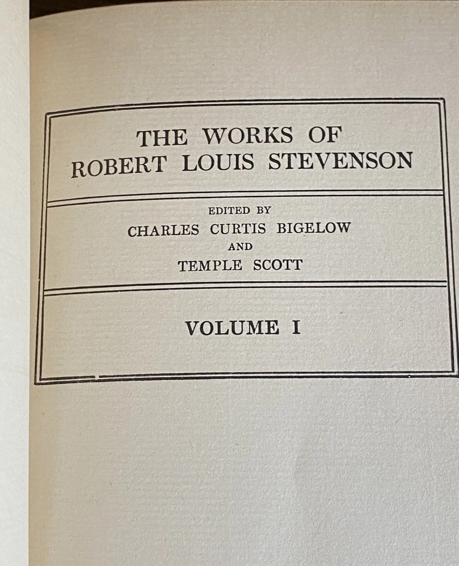 Robert L. Stevenson DeLuxe Ltd.Ed.New Arabian Nights,Dynamiter, 1906 CTBrainard - 6