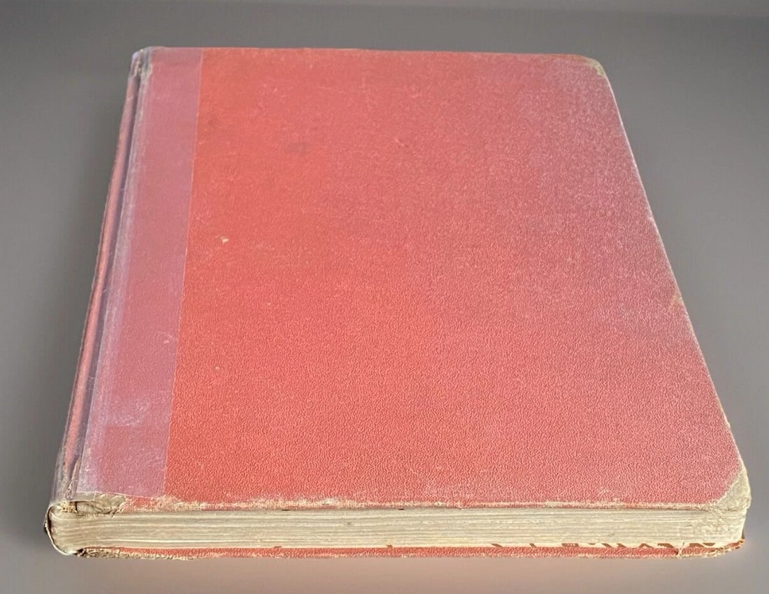 The Book Of Indians Holling C Holling Red Hardcover 1935 Illustrated Platt&Munk - 11