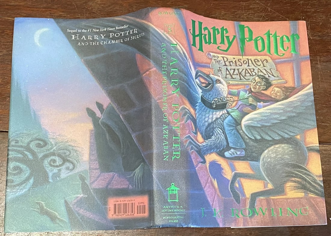 Harry Potter and the Prisoner of AzkabanJ. K. Rowling HC/DJ 1stAmer/1st 3 Errors - 10