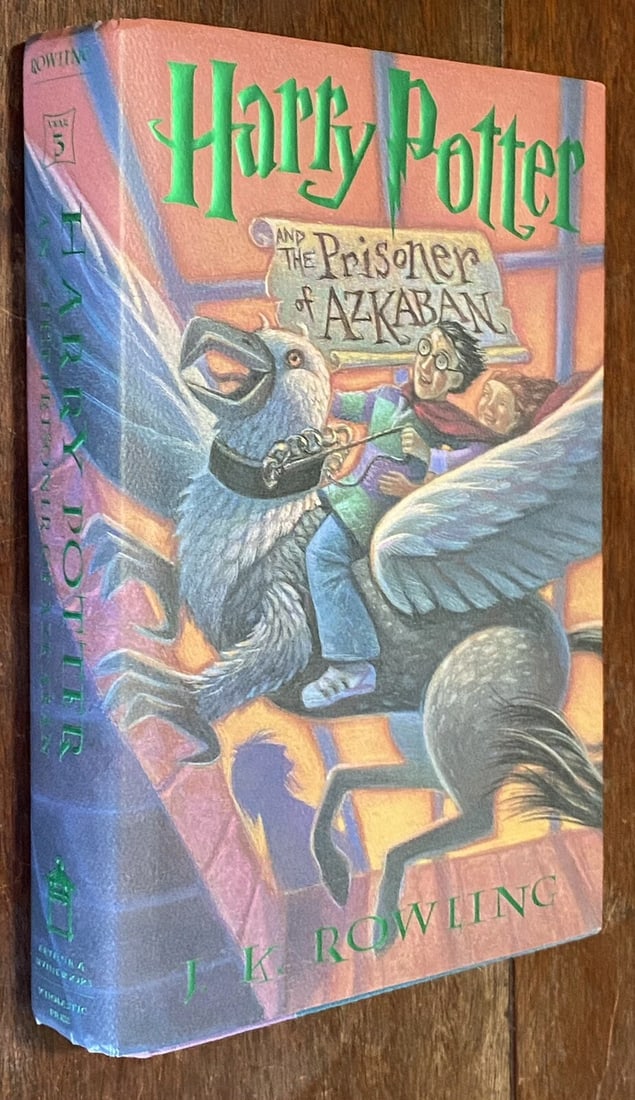 Harry Potter and the Prisoner of AzkabanJ. K. Rowling HC/DJ 1stAmer/1st 3 Errors - 4